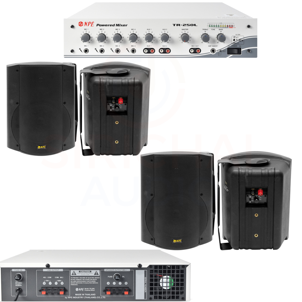 เครื่องเสียงร้านอาหาร NPE รุ่น SRC250L