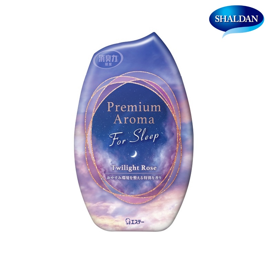 SHALDAN โชชูริกิ พรีเมี่ยมอโรม่า น้ำหอมปรับอากาศสำหรับห้อง หลับสบาย กลิ่นทไวไลท์ โรส 400 มล.