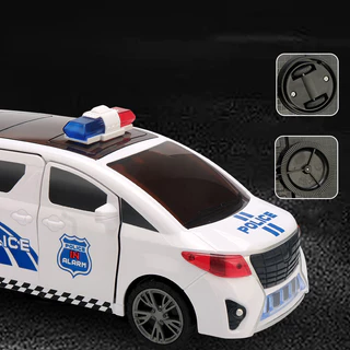 ของเล่นเด็ก รถตำรวจ Alphard police จำลองรถตำรวจมีแสนไฟมีเสียง ของขวัญเด็ก ของเล่นเสริมพัฒนาการเด็ก