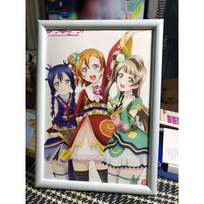 โปสเตอร์ Lovelive the School idol Movie A4 poster 2015 ลิขสิทธิ์แท้ ไม่มีวางจำหน่าย