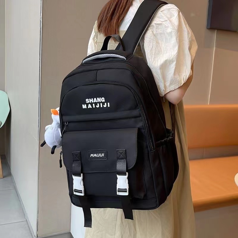 THZO กระเป๋าเป้สะพายหลัง กระเป๋านักเรียน จุของได้เยอะ สไตล์เกาหลี และญี่ปุ่น สําหรับผู้หญิง - รูปที่ 2