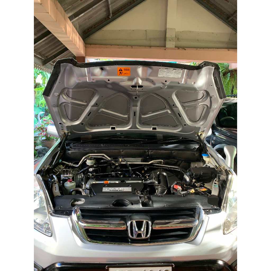 โช้คฝากระโปรง หน้า Honda CR-V 2003-2007 (Gen 2)  ตรงรุ่นไม่ต้องเจาะ ติดตั้งเองด้ CRV แต่รถ รถแต่ง รับประกัน 1 ปีเต็ม