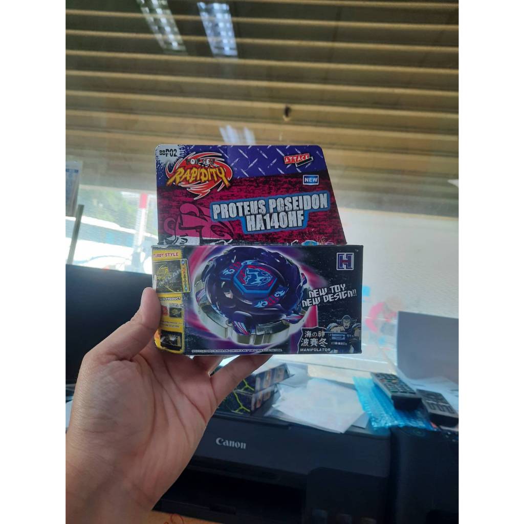 เบย์เบลด BeyBlade เบเบลด แถมตัวชูดและสาย ลูกข่าง รูปที่ 7