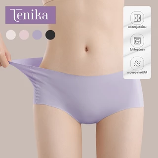 TENIKA กางเกงในผู้หญิง นไร้ขอบ กางเกงชั้นใน รุ่นsoft-fit ผ้าต้านเชื้อแบคทีเรีย ระบายอากาศได้ดีเยี่ยม