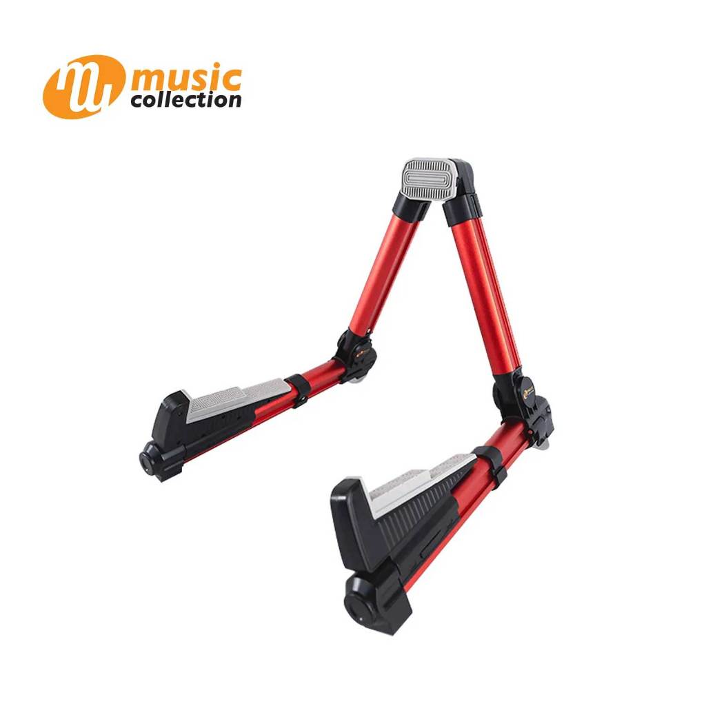 ขาตั้งกีตาร์ MUSIC COLLECTION MGS-01 RED GUITAR STAND