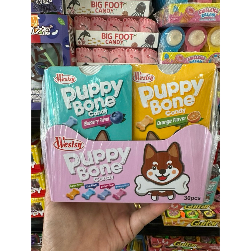 แคนดี้กระดูกแผง5บาท ผลไม้รวม