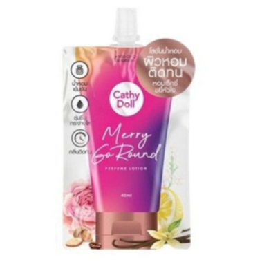 Cathy Doll Perfume Lotion 40ml.โลชั่นน้ำหอม เคที่ดอลล์ เพอร์ฟูม โลชั่น กลิ่นหอมติดทนตลอดวัน(1ซอง) ราคา ถูกที่สุด ดีลบีเคเค แกลเลอรีภาพที่ 4