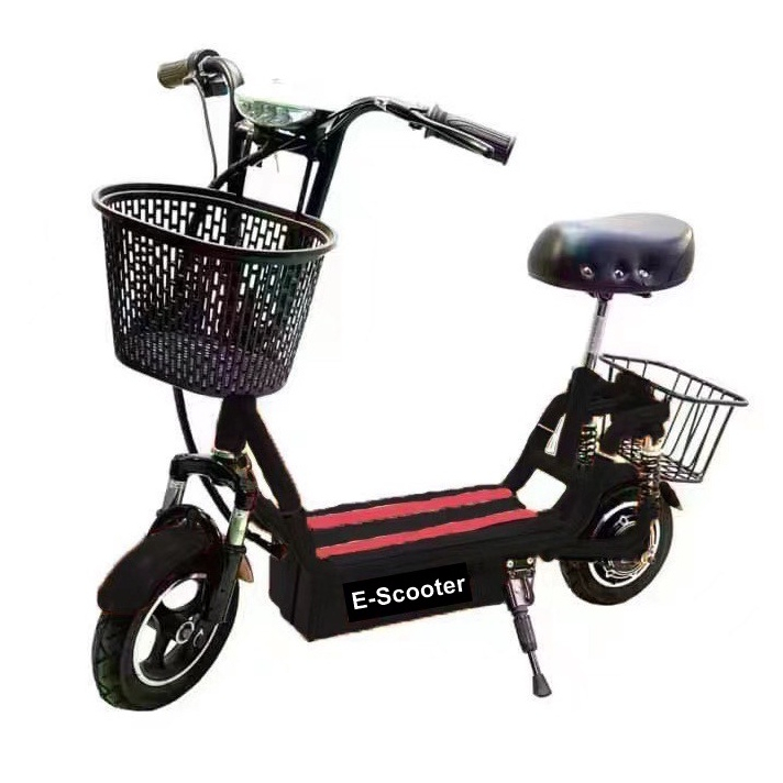 (ใหม่) สกู็ตเตอร์ไฟฟ้า Electric Scooter 24V ไฟหน้า LED E-Scooter ความจุของแบตเตอรี่ 24V20A-24/40A มอ