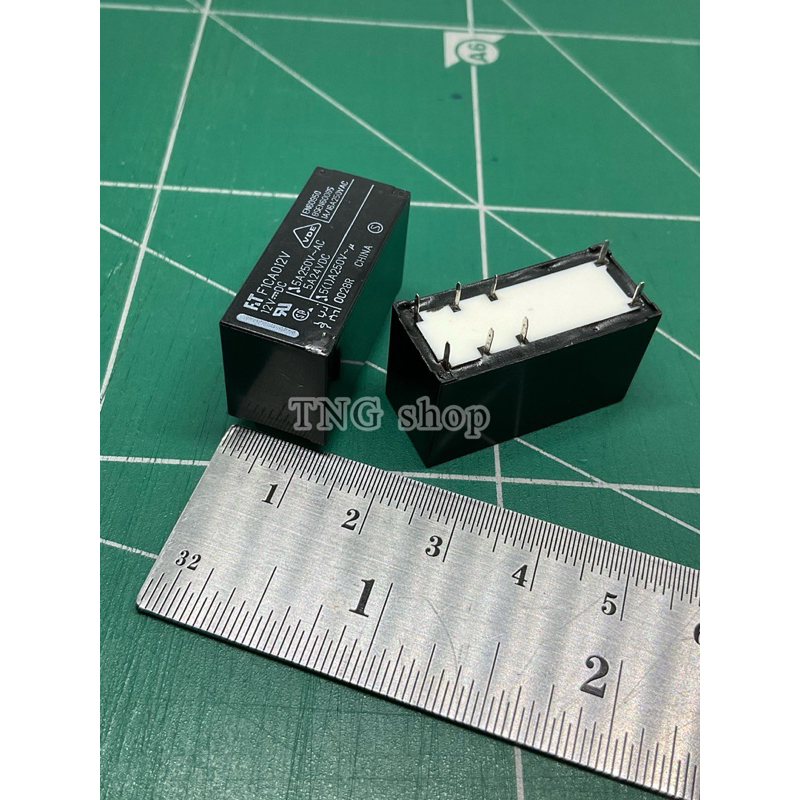 รีเลย์ F1CA012V  12VDC 8ขา 2คอนแทค 5แอมป์ สินค้าพร้อมส่ง ออกบิลได้