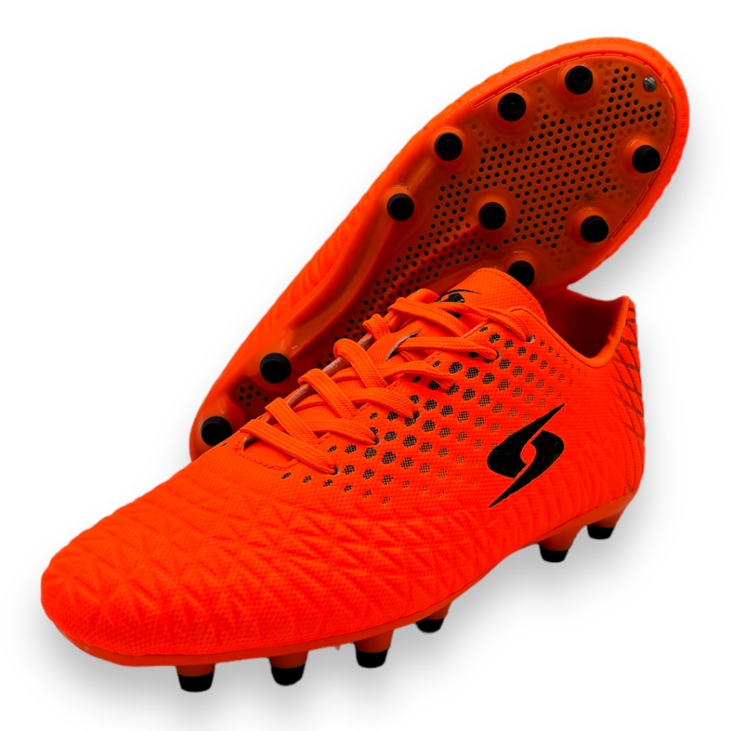 HARA Sports รองเท้าสตั๊ด รองเท้าฟุตบอล รุ่น F22 สีส้ม