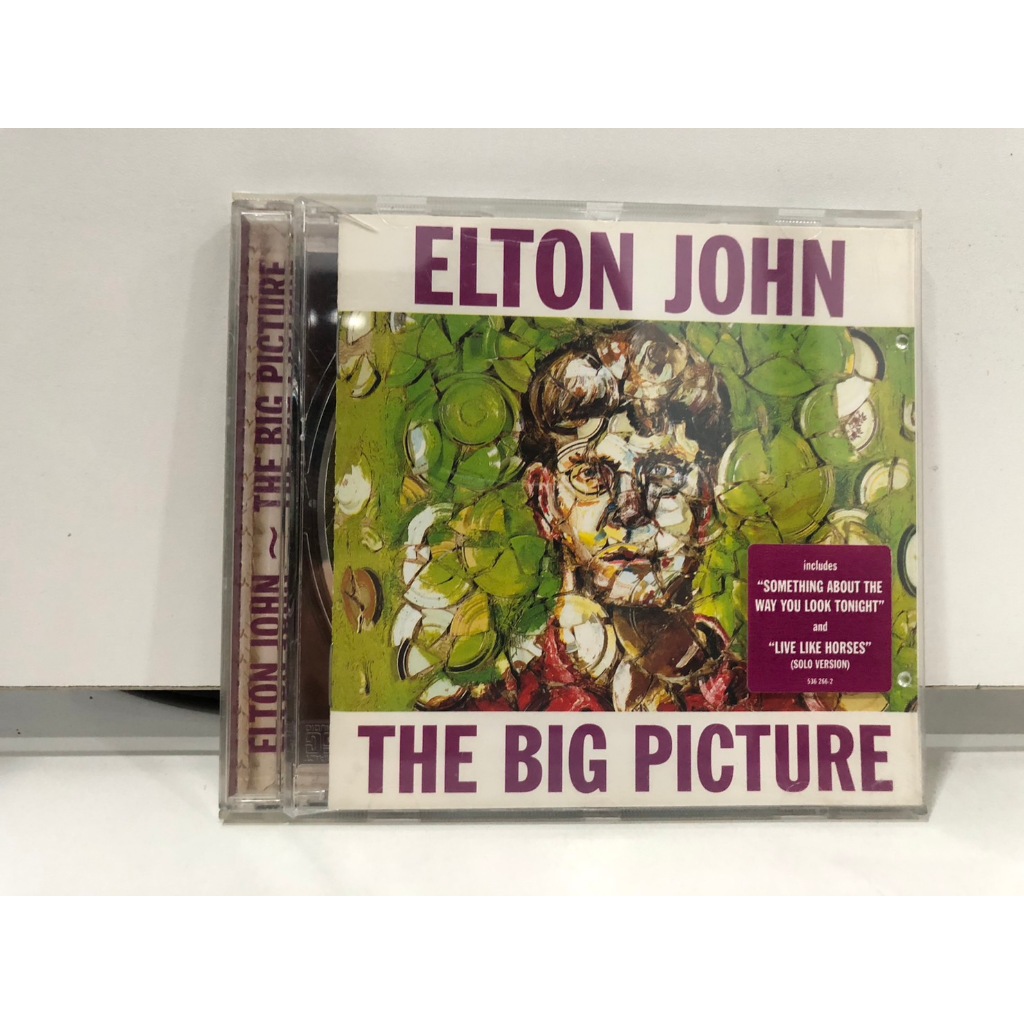 1 CD MUSIC  ซีดีเพลงสากล     ELTON JOHN. THE BIG PICTURE.   (N8E27)