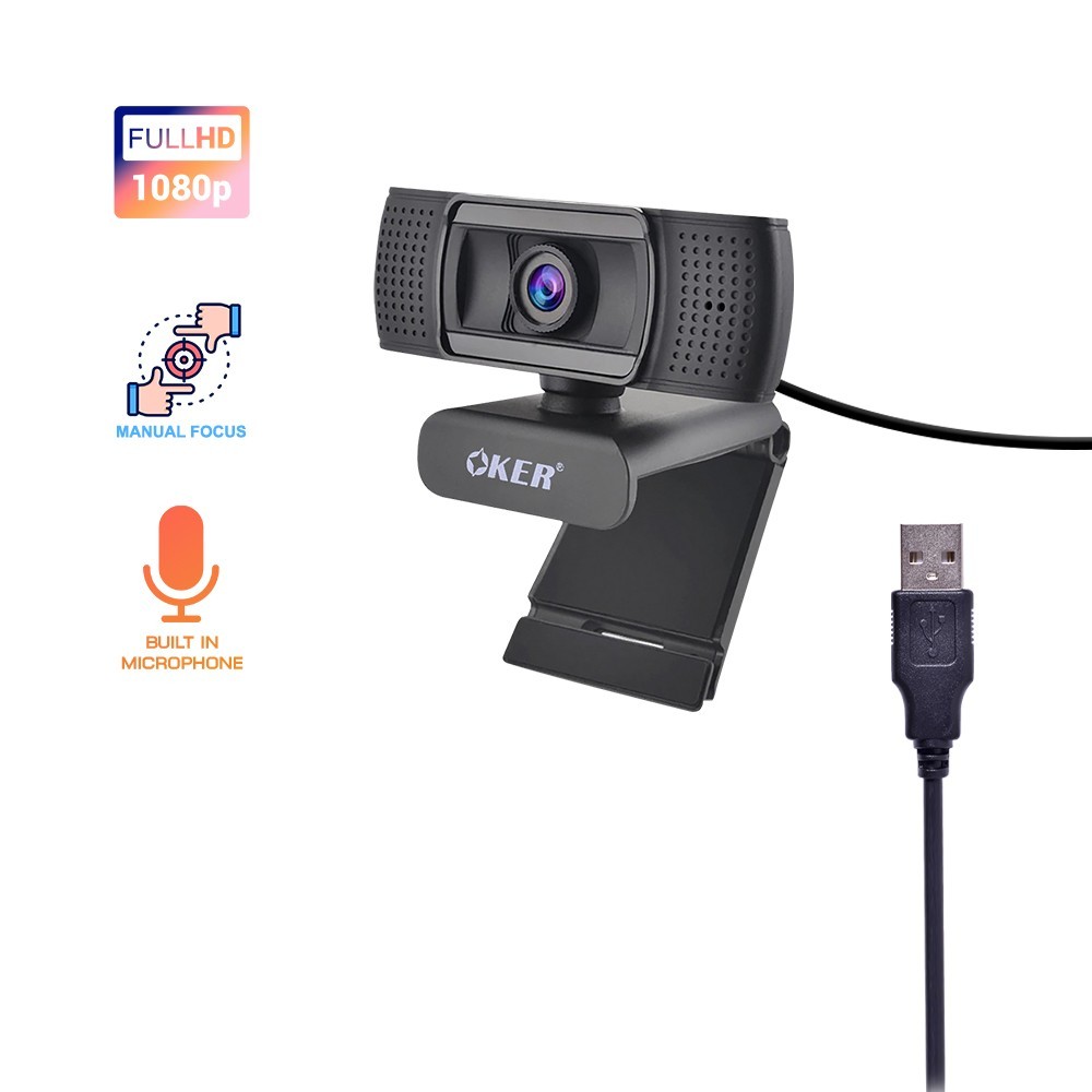 OKER WEB CAMERA  FULL HD WEBCAM HD629