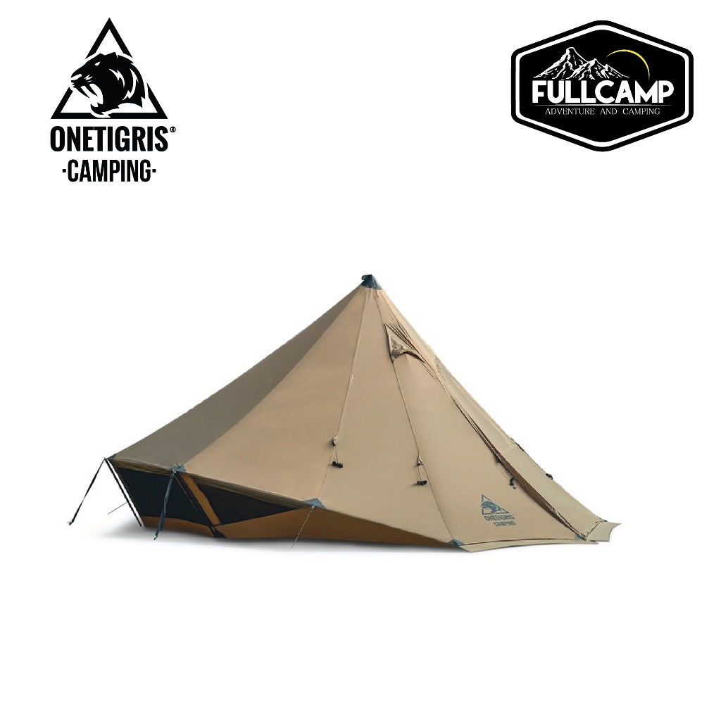 OneTigris GASTROPOD Camping Tent เต็นท์ตั้งเเคมป์ขนาดใหญ่ เต็นท์กันฝน เต้นท์สนามเดินป่า เต็นท์แคมป์สำหรับ 2-6 คน