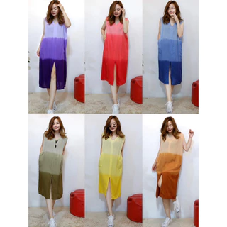 เดรสย้อมสีสไลด์ไล่สีผ้าสปันแมมเบิต