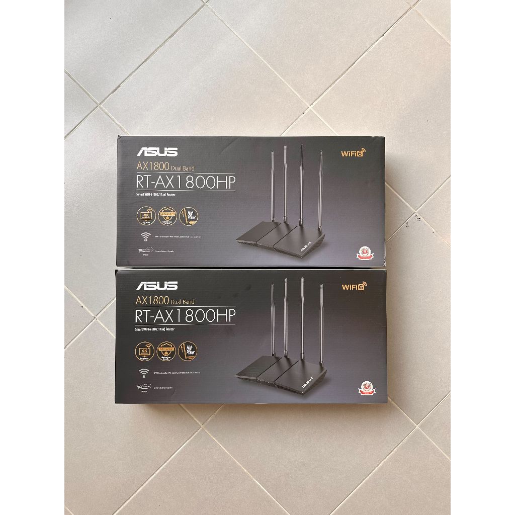 กล่องเปล่า Router ASUS (RT-AX1800HP) Wireless AX1800 Dual Band Gigabit Wi-Fi 6