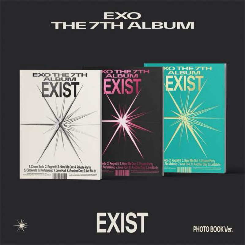 (พร้อมส่ง✨)[PHOTOBOOK VER] EXIST – EXO