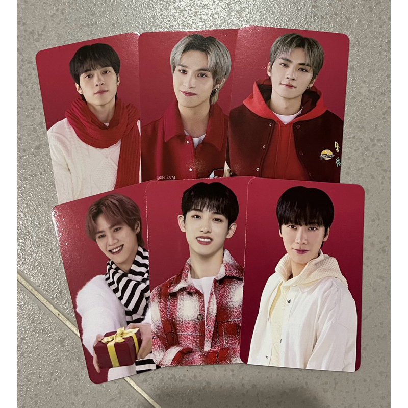 การ์ดnct zone nct way v Christmas