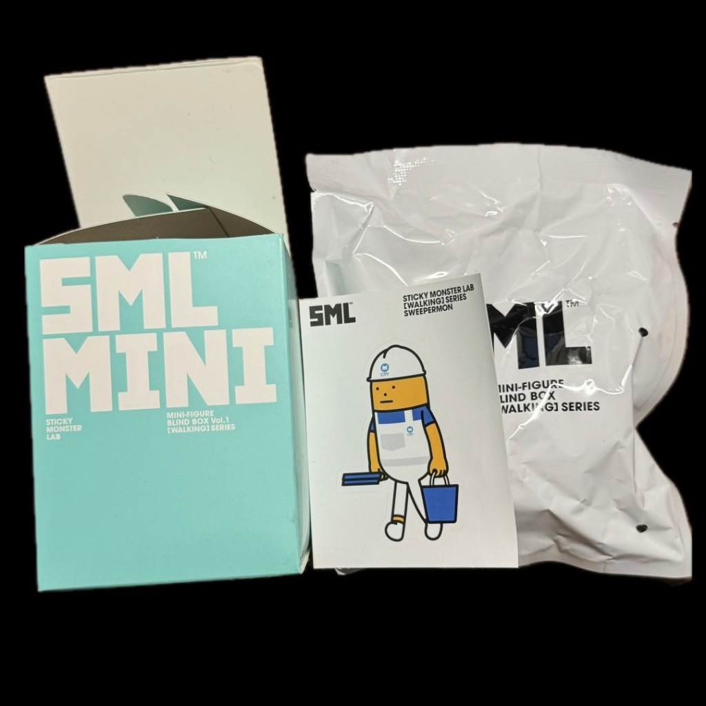 SML Mini Sticky Monster Lab Walking Series น้อง Sweepermon มือหนึ่ง