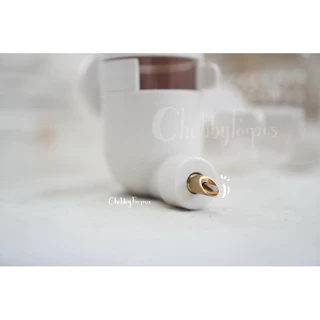 🤎พร้อมส่ง🤍 ขวดน้ำนก ของใช้นก งานดีมาก ความจุ 151 ml สูง 15.5cm กว้าง 5.7cm