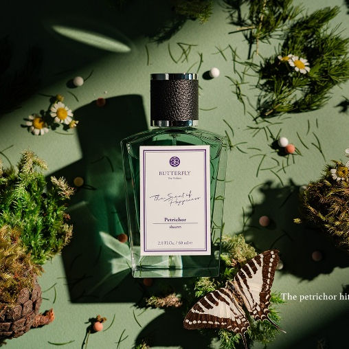 กลิ่นฝนแรก, น้ำหอมแท้ บัตเตอร์ฟลายไทยเพอร์ฟูม - Petrichor, Butterfly Thai Perfume