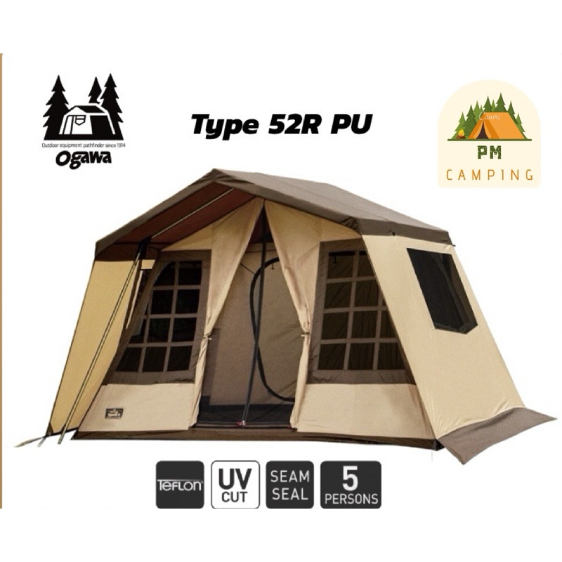 Tent Ogawa Type52R รุ่น PU สินค้าพร้อมส่งจากในไทย 🇹🇭🇹🇭