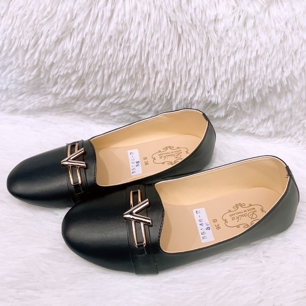 รองเท้าคัชชู รองเท้า แฟชั่น  มีส้น K32