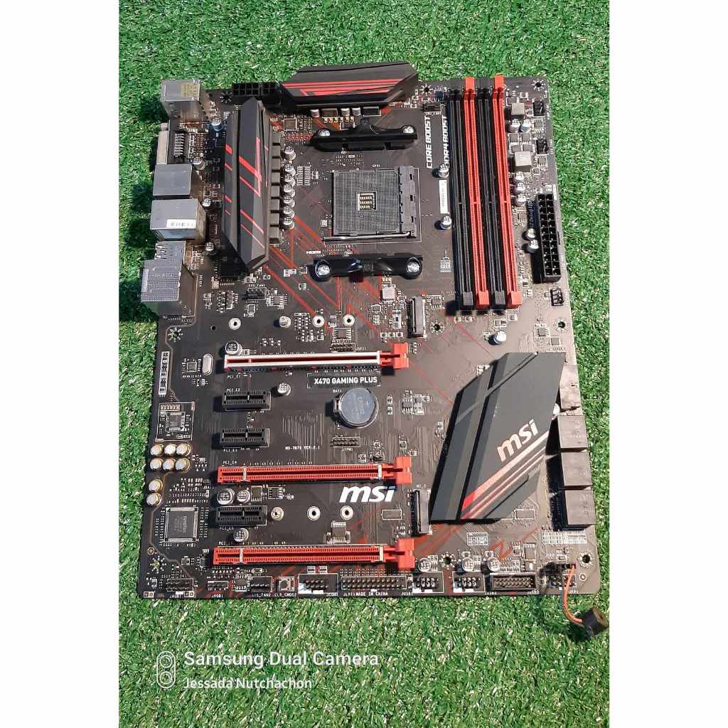 MAINBOARD (เมนบอร์ด) AM4 MSI X470 GAMING PLUS