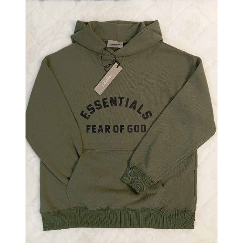 Essentials Fear Of God เสื้อฮู้ดแขนยาว