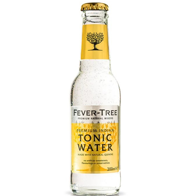 Fever-Tree Premium Indian Tonic Water ฟีเวอร์-ทรี พรีเมี่ยม อินเดียน โทนิค วอเตอร์ 200ml.