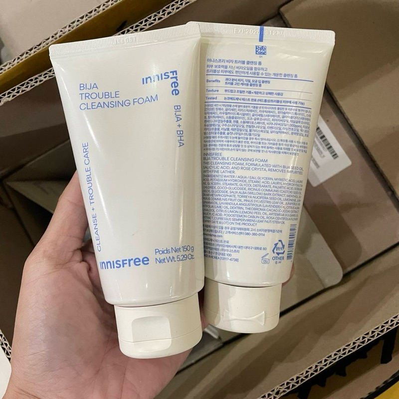 Innisfree Bija Trouble Facial Foam 150ml.
