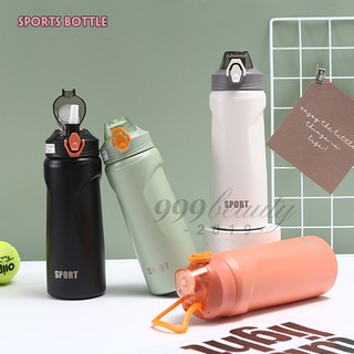 ฉนวนกันความร้อน 316 อาหารสแตนเลสความจุขนาดใหญ่ถ้วยน้ำนักเรียน 750ml. ขวดน้ำออกกำลังกาย เก็บอุณหภูมิ ได้ยาวนาน A2657