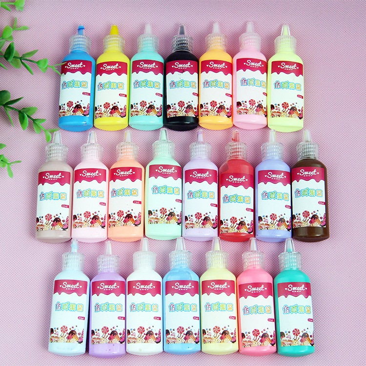 810 ซอสครีมเทียม ซอสกาวเทียม sweet ขนาด 22 ml. แยมกาว สำหรับตกแต่งเคสมือถือ กิ๊บ งาน DIY พร้อมส่งจากไทย
