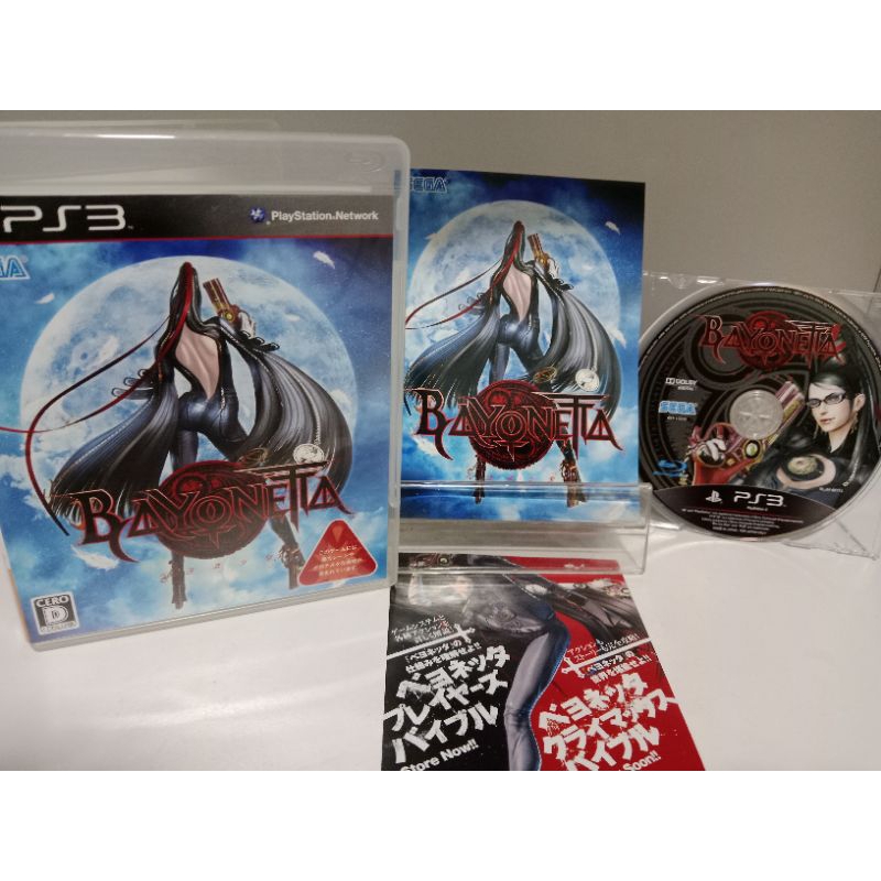 แผ่นเกมส์ Ps3 - Bayonetta (Playstation 3) (ญี่ปุ่น) ในเกมส์อังกฤษ