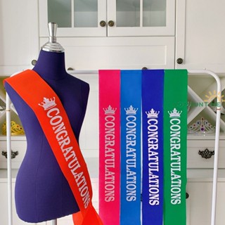 N011 ผ้าสปันบอนด์ Congratulations พร้อมส่ง