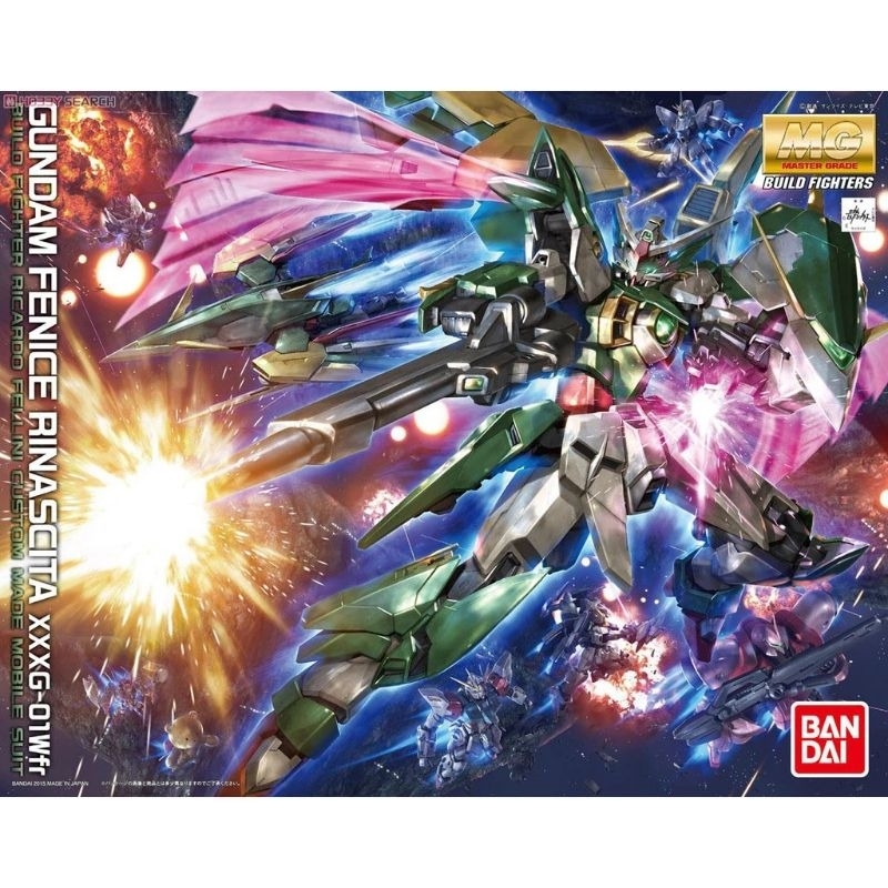BANDAI MG 1/100 Gundam Fenice Rinascita : 451Toys Collect
