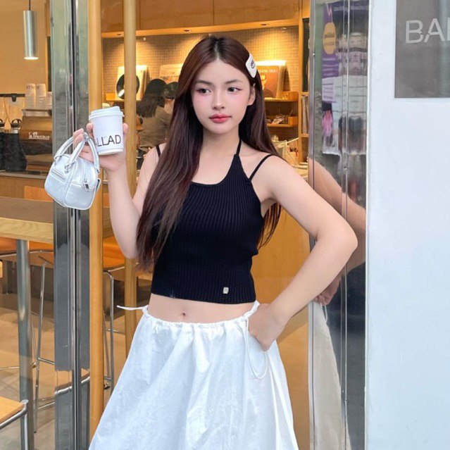 MELT.INMOMENTS TOAST Top เสื้อไหมพรมผูกคอ (ซื้อผ่าน Shopee Video ลด 30%) - รูปที่ 6