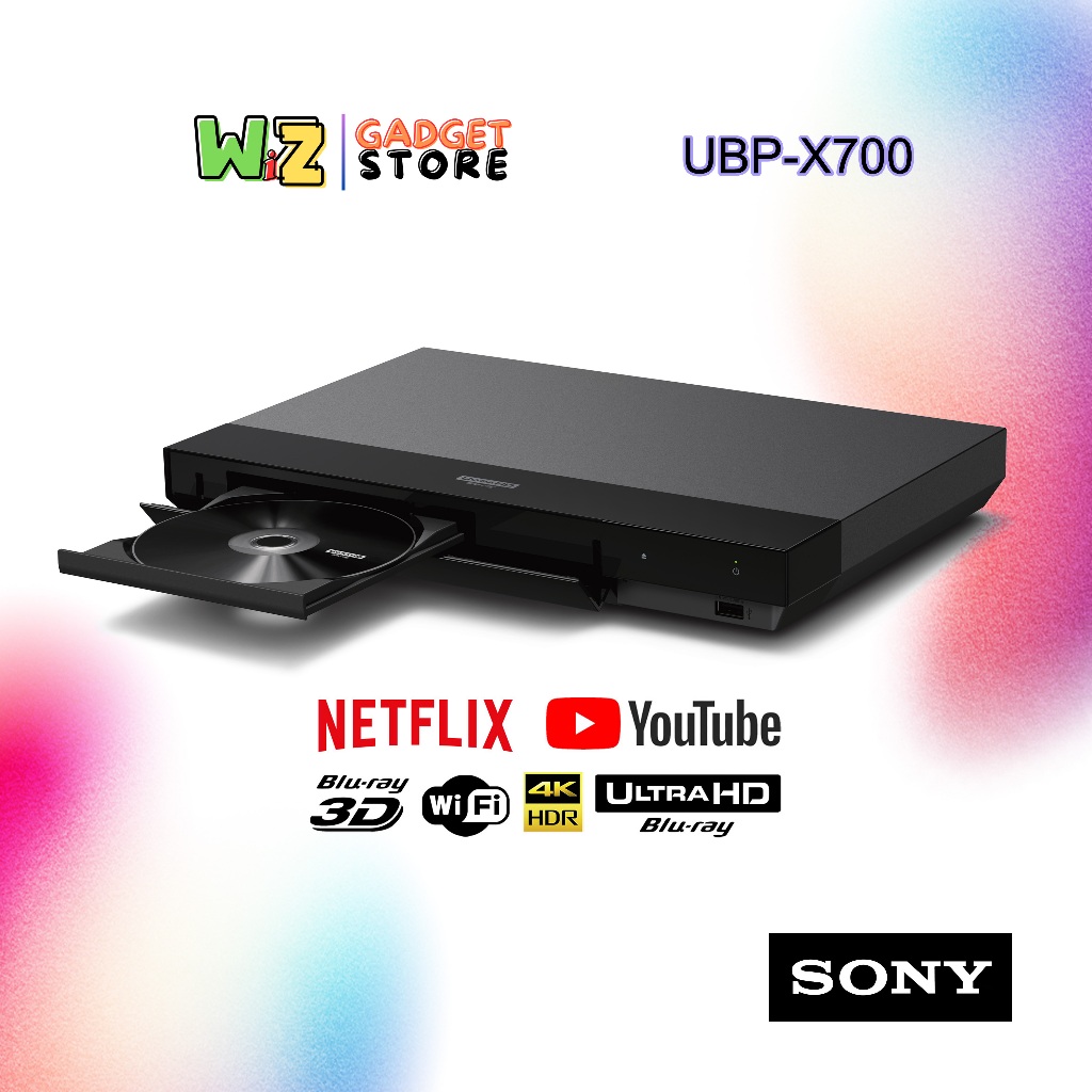 เครื่องเล่น Blu-ray 4K Ultra HD | SONY UBP-X700 [ประกันศูนย์ไทย]
