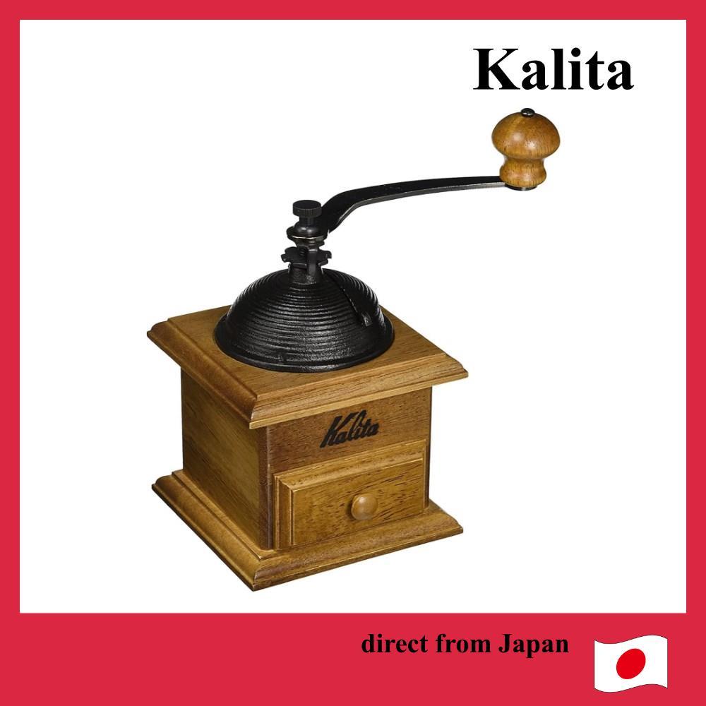 Kalita Coffee Mill โรงบดโดมไม้ด้วยมือ #42033 เครื่องบดกาแฟโบราณ [ส่งตรงจากญี่ปุ่น]
