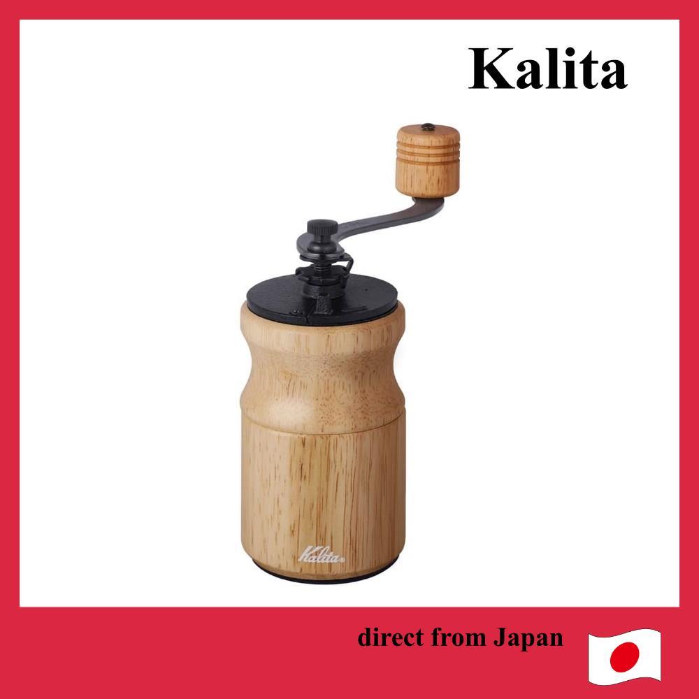Kalita Coffee Mill เครื่องบดกาแฟมือไม้ Natural KH-10 N #42167 เครื่องบดกาแฟโบราณ บดแบบปรับได้ [ส่งตรงจากญี่ปุ่น]