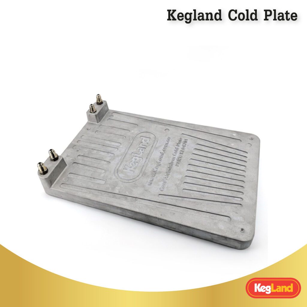 Aluminum Cold Plate Two Circuit/Lines