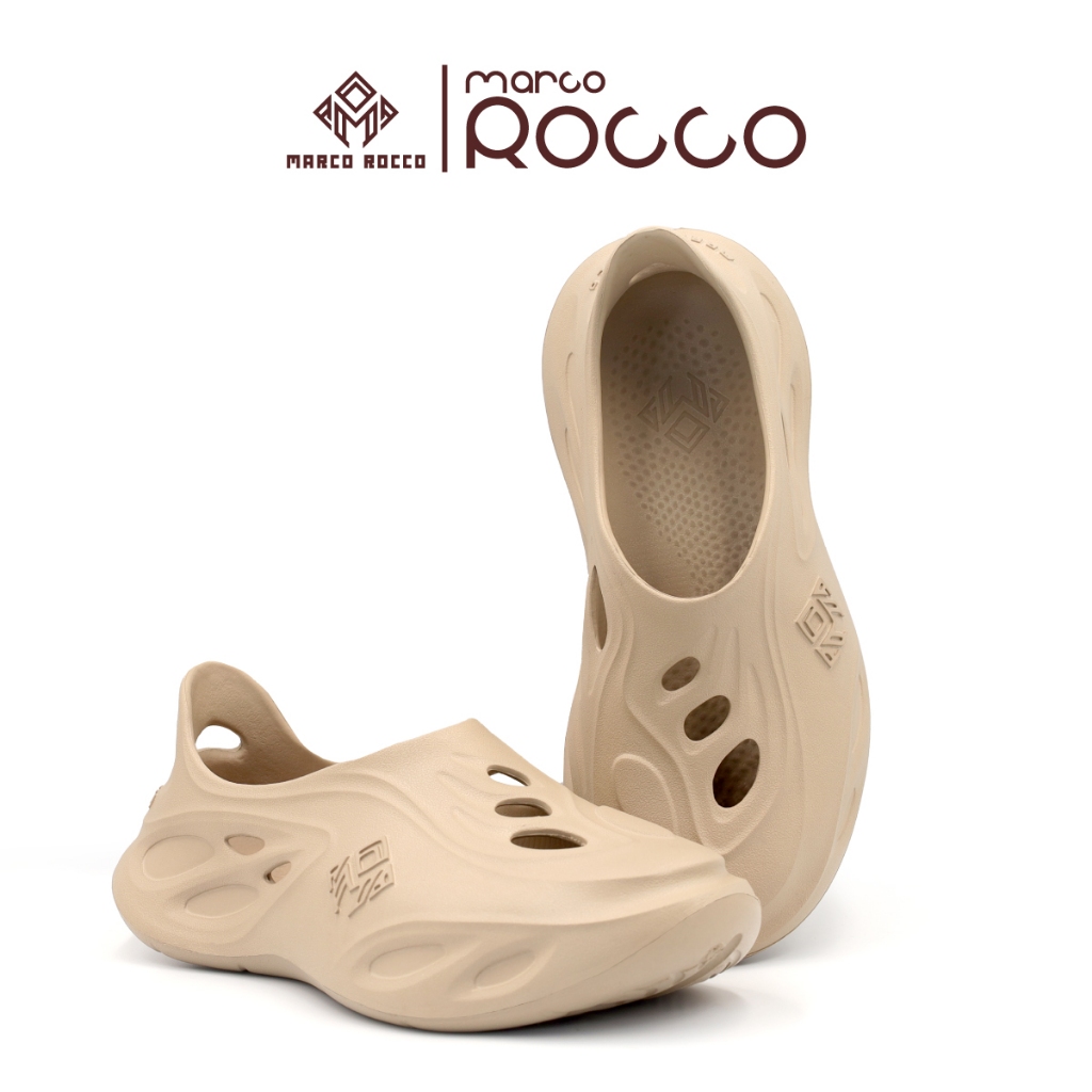 Marco Rocco รองเท้าแตะแฟชั่น แบบสวม Unisex รุ่น MR8008 นิ่ม กันน้ำ Size 36 - 45