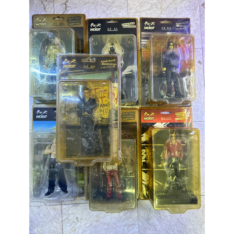 โมเดล Crowsxworst The Flash Back Generation 22 CM ของเเท้ เรียกค่าว่าอีกา