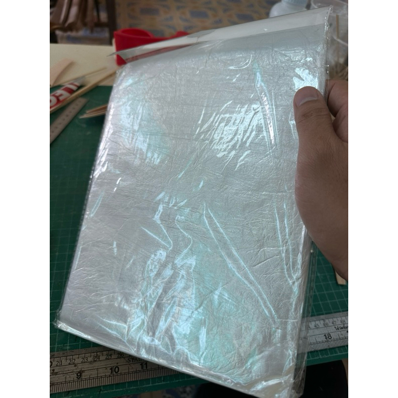 พลาสติก บุปีกเครื่องบินพลังยาง