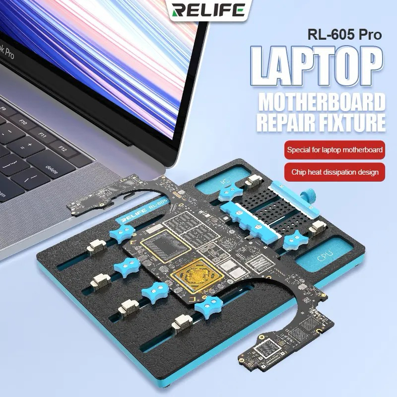 Relife RL-605 Pro ตัวจับบอร์ด อุปกรณ์ซ่อมเมนบอร์ดแล็ปท็อป