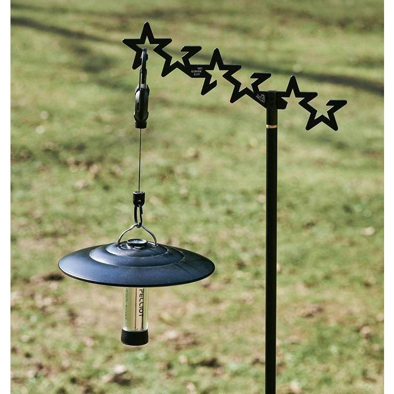 เสาแขวนโคมไฟ PELLIOT 6061 ตะขอดาว 2 ฝั่ง