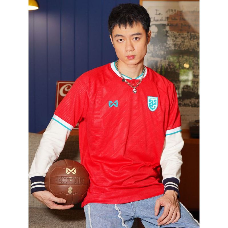 เสื้อโปโล ทีมชาติ ปี 2023/24 WARRIX เวอร์ชั่น ชุดแข่งขันสำหรับแฟนบอล (Replica Version)