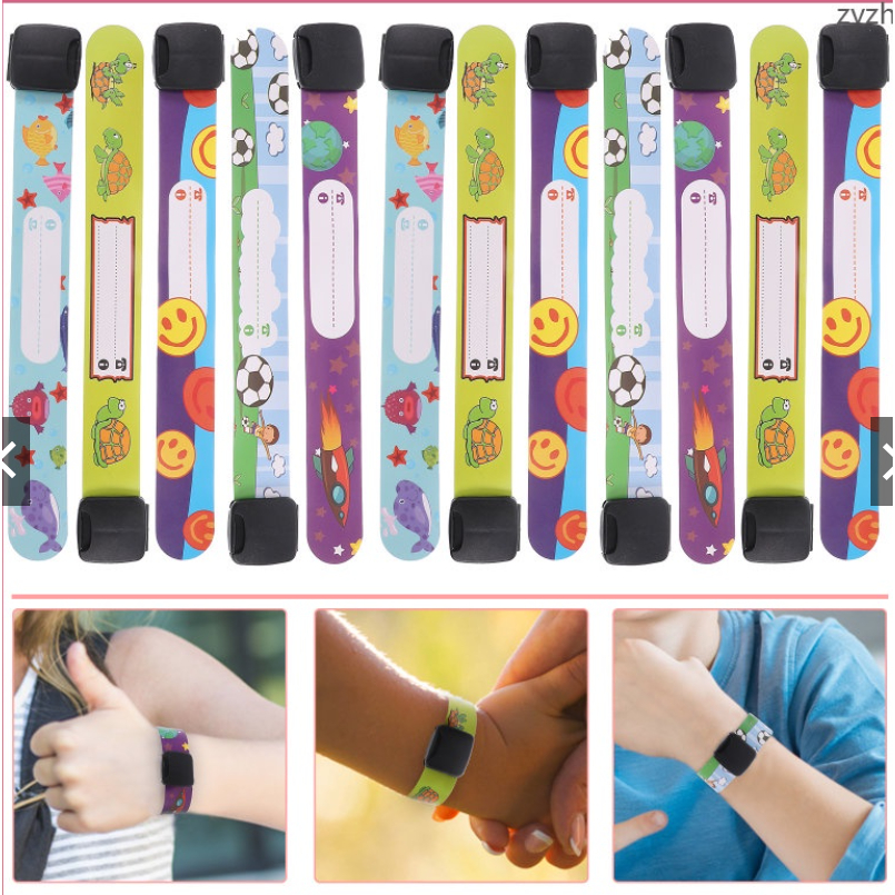 สายรัดข้อมือป้องกันเด็กหาย พร้อมพิมพ์ชื่อฟรี