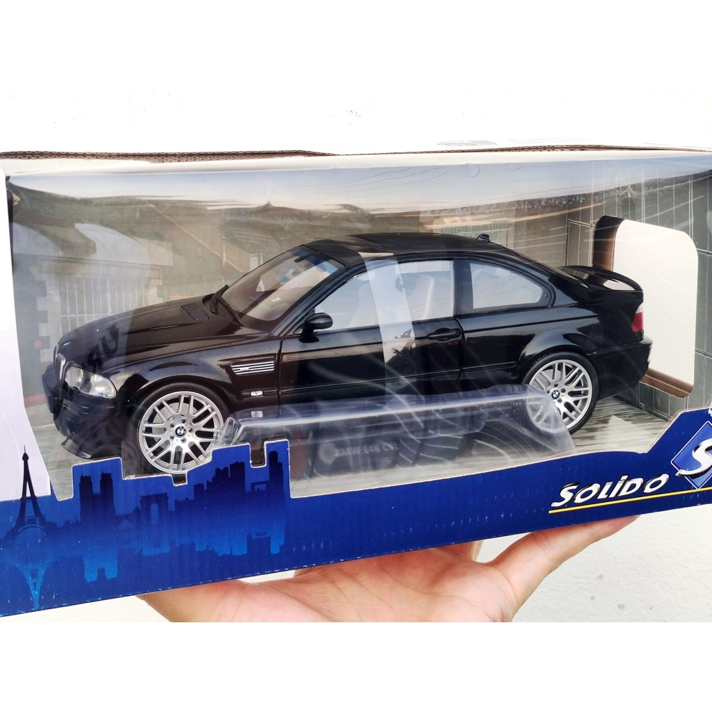 โมเดลรถE46 BMW E46 solido model ขนาด สเกล scale 1:18 1/18 ราคา โมเดลรถของขวัญ