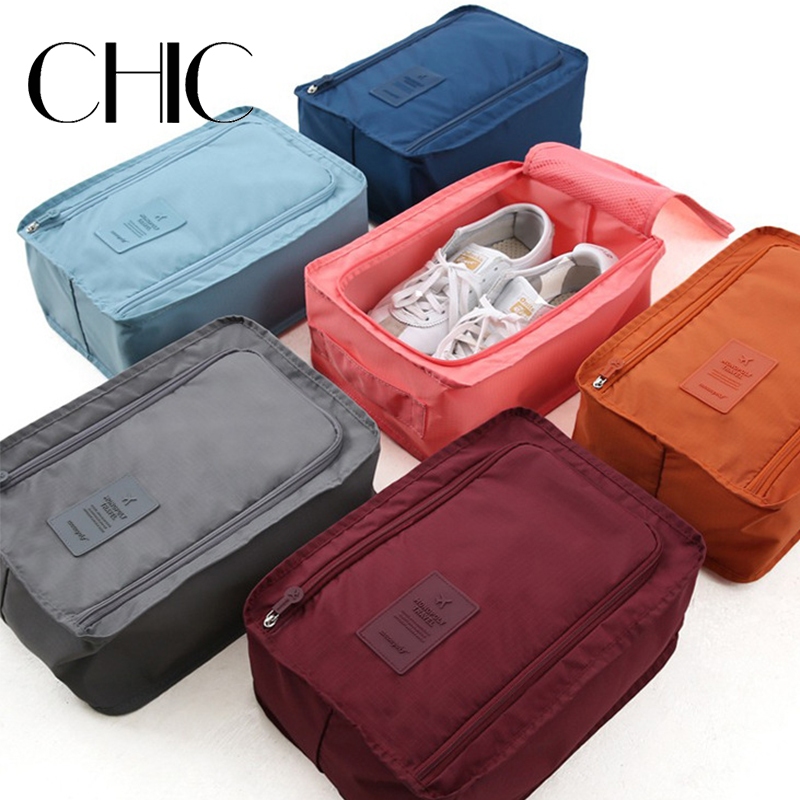 CHIC- กระเป๋าใส่รองเท้า กระเป๋าจัดระเบียบอเนกประสงค์ สำหรับเดินทางท่องเที่ยว