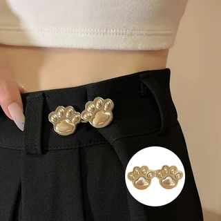 [จัดส่งในกทม] น่ารัก กรงเล็บแมว ตะขอกางเกง ใหม่ แฟชั่นเกาหลี ตะขอกางเกงปรับเอ ความนิยม เครื่องประดับแฟชั่น มี 80 รุ่น